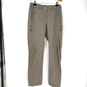 Rab Pants Stretch Hiking Climb Trail Nylon Outdoor Camping Brown Womens US M